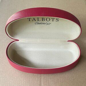 Talbots Red Sunglasses Case